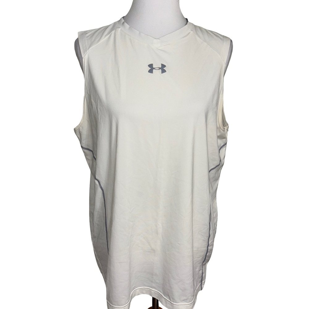 Under Armour Sleeveless Ivory Shirt